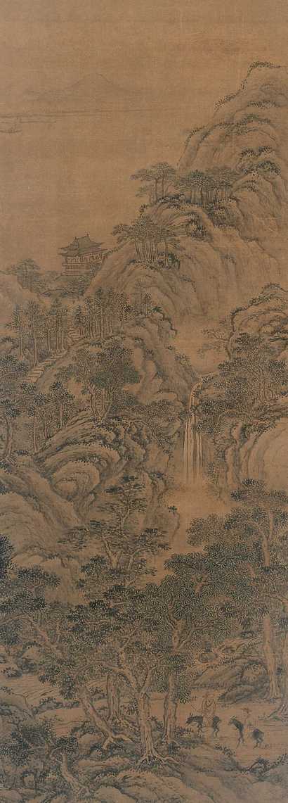 佚名 山水 立轴